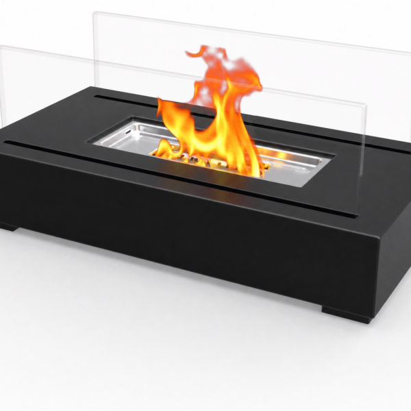 Upgrades Rectangle Tabletop Bio Ethanol Fireplace custom promotional product - Giva Promotion