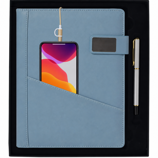 Wireless Power Bank Notepad custom promotional product - Giva Promotion
