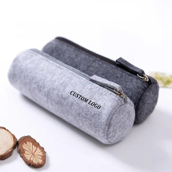 Felt Pen Bag - Round custom promotional product - Giva Promotion