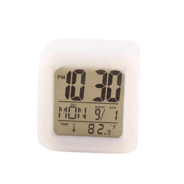 Colorful Discoloration Alarm Clock
