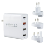 Four-Port Plug Usb Charger