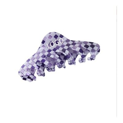 solid plaid hairpin