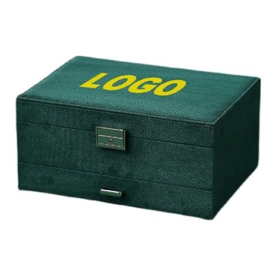 Two-Layer Jewelry Box Organizer