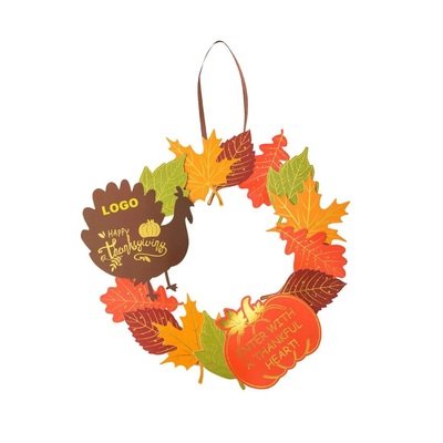 Thanksgiving Paper Wreath