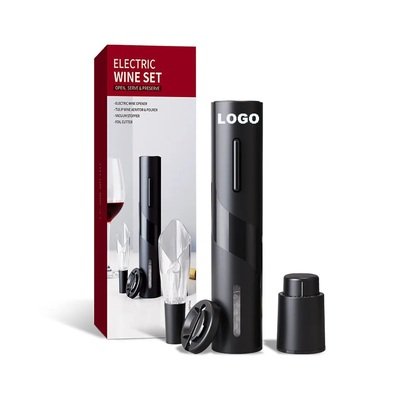Electric Corkscrew Set