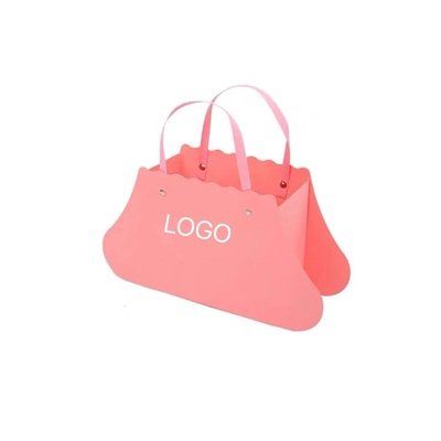 Folding Hand Holding Envelope Flower Paper Basket