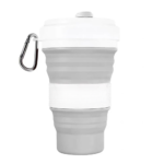 Folding silicone coffee cup