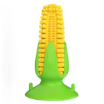 Corn dog toothbrush toy