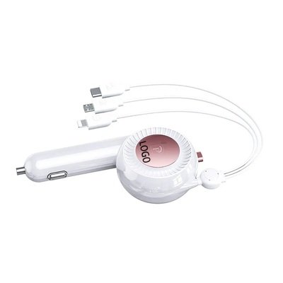 OATSBASF®PD single pull one with three car charger