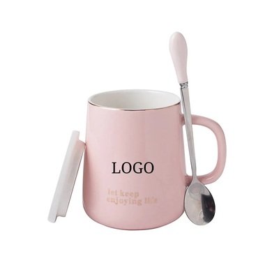 14.7 oz Universal Ceramic Water Cup. Coffee Cup. Milk Cup