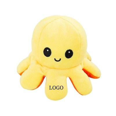 Double-Sided Flip Octopus Plush Toy