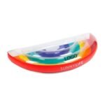 Inflatable Rainbow Floating Row Deck Chairs