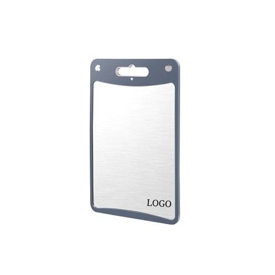 304 Stainless Steel And Wheat Straw Double-Sided Cutting Board