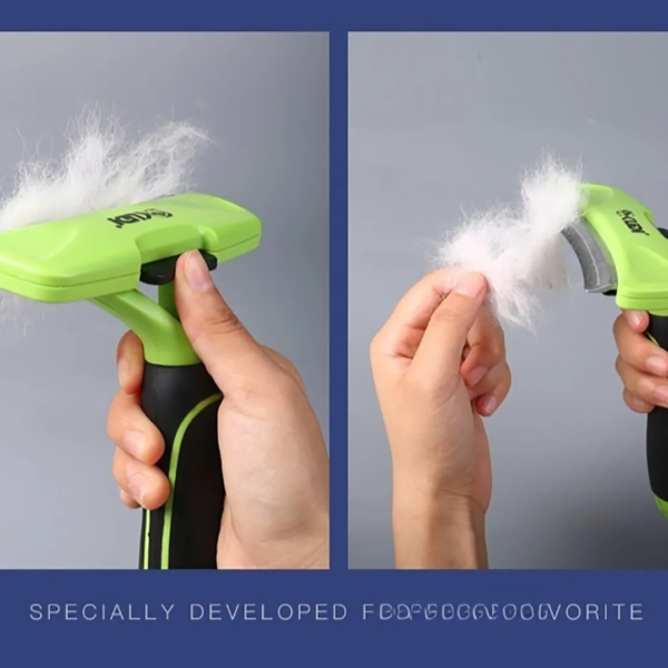 Pet Self-Cleaning Arc Hair Removal Brush (Large Size)