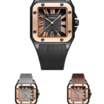 Silicone Strap Waterproof Watch