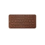Alphanumeric Silicone Mold