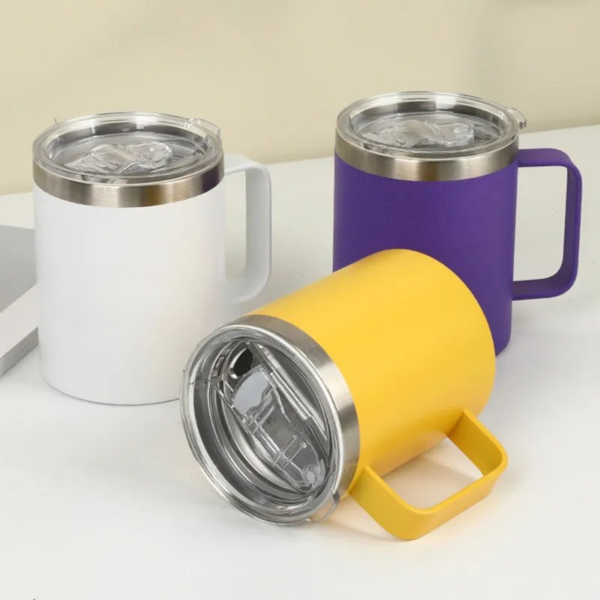 12oz Insulated Stainless Steel Reusable Coffee Cup