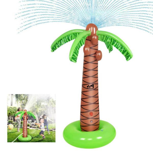 Water Spray Inflatable Palm Coconut Tree