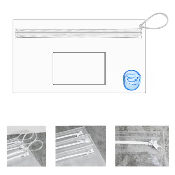 Zipper Eva Clear Bag