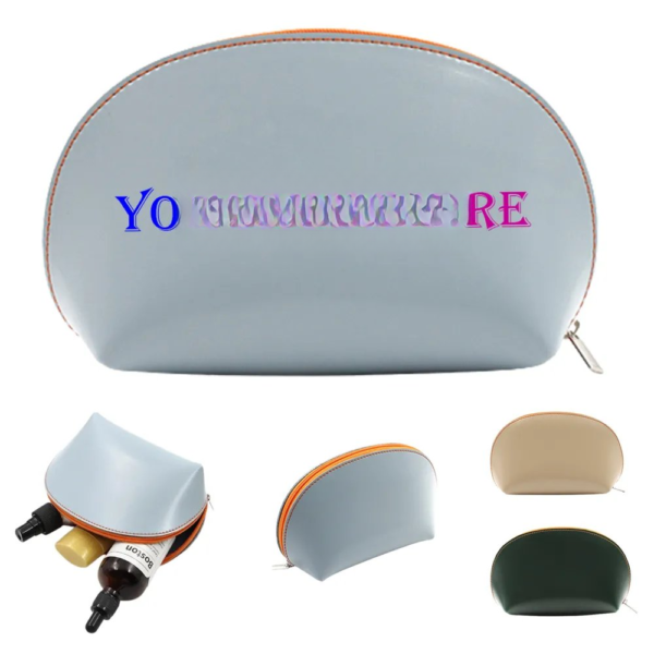 Pu Shell Cosmetic Bag