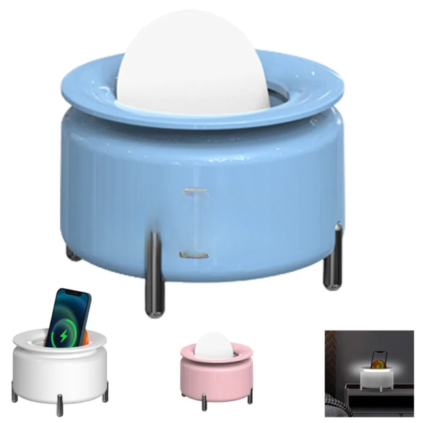 Night Light Wireless Charger W/ Tws Function