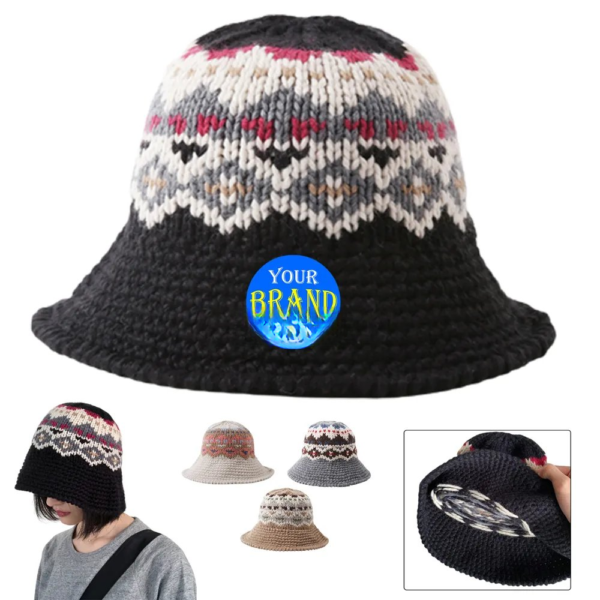 Handmade Knit Bucket Hat