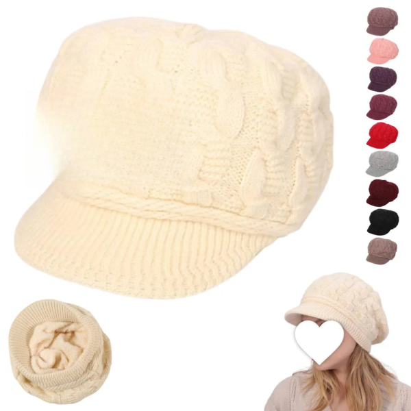Knit Biker Hat