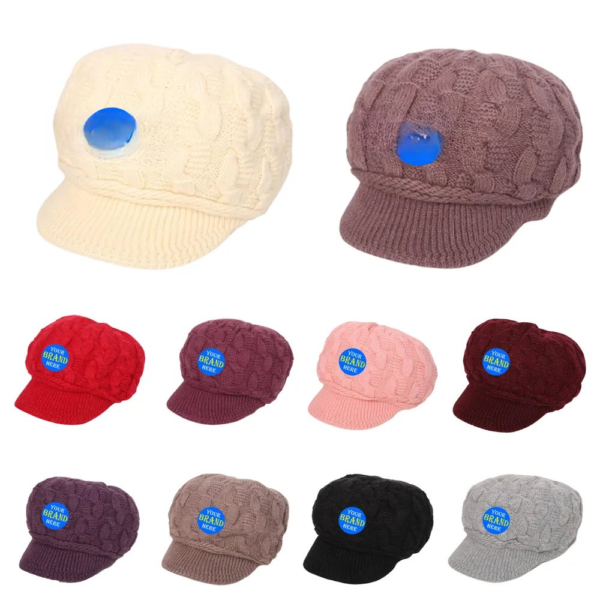 Knit Biker Hat