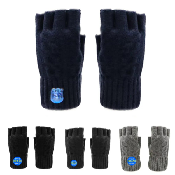 Knit Fingerless Gloves