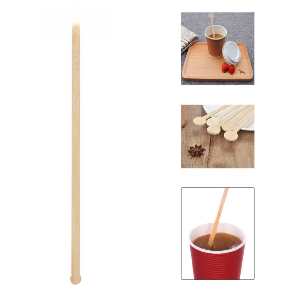 Round Bamboo Cocktail Stick