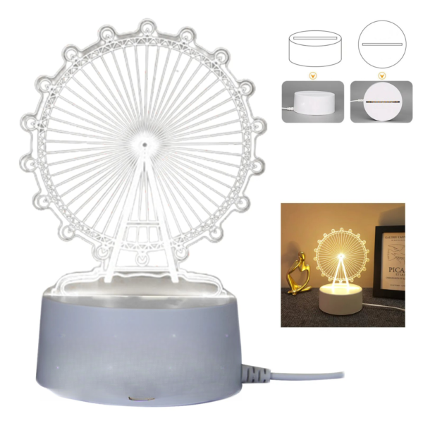 Castle Series Acrylic LED Nightlight