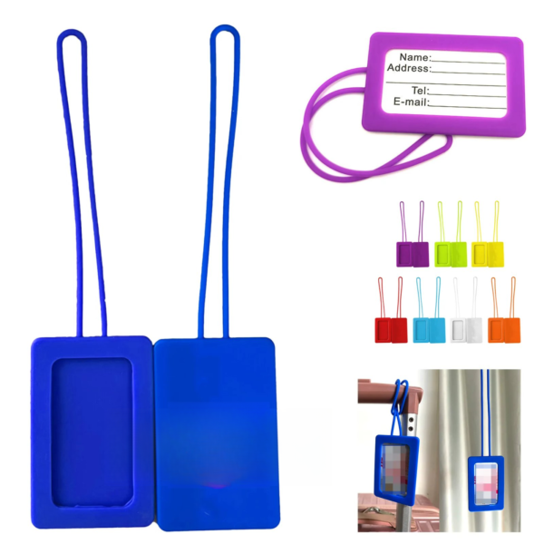 Silicone Luggage Tag