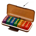 Detachable 7 Day Pill Box Organizer