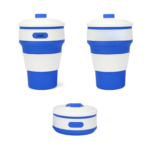 11.8Oz Silicone Folding Water Bottle