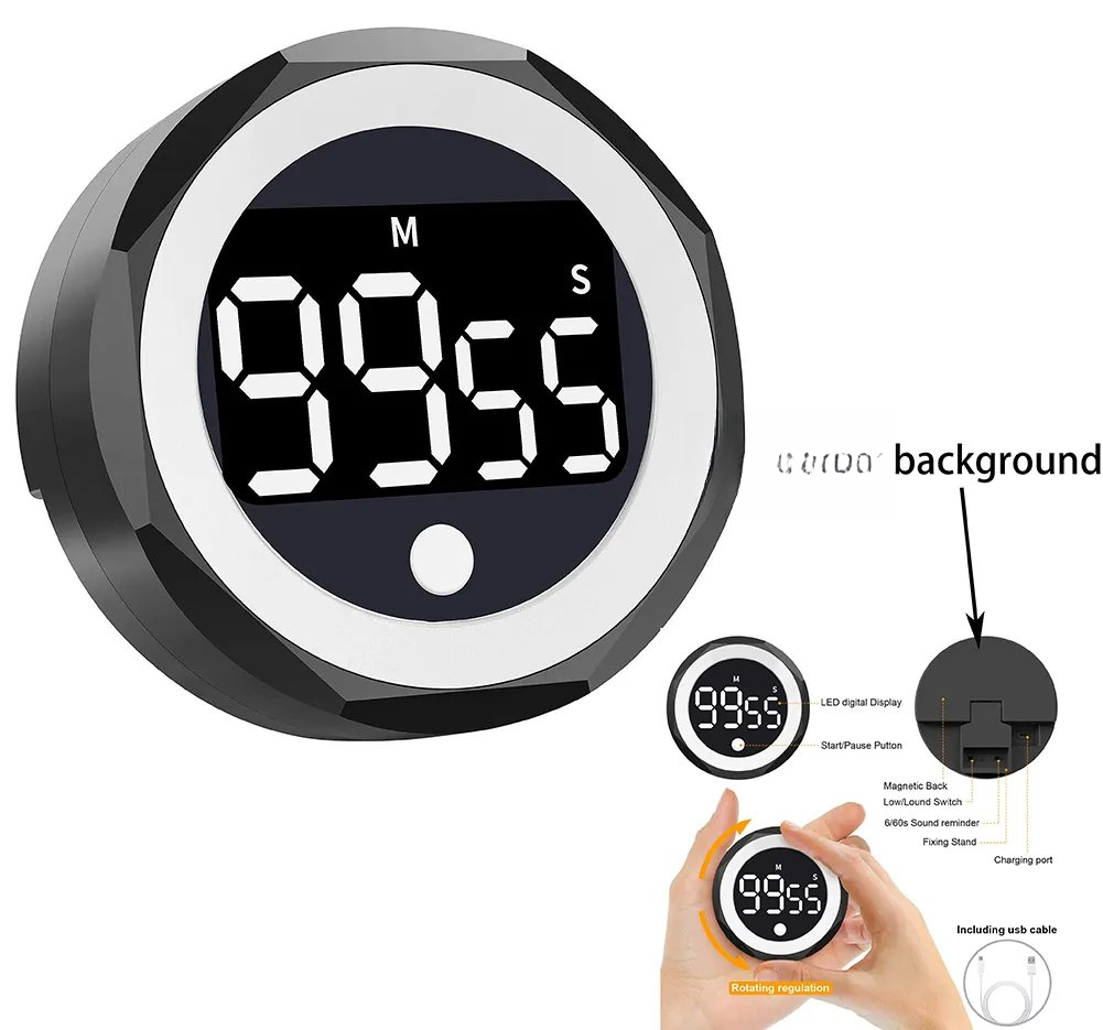 GP007774_38491_1_26440 Rechargeable Digital Kitchen Timer