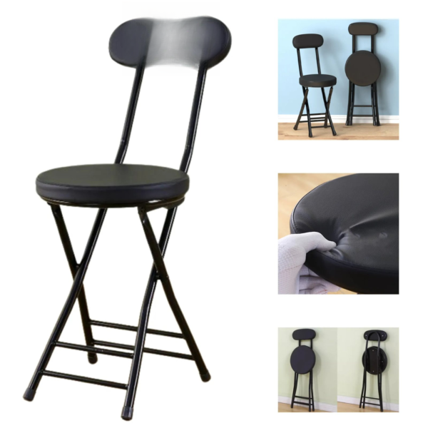 Foldable Chair with Backrest