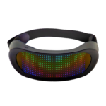 Full-color LED dynamic shutter glasses (Bluetooth luminous glasses party props)