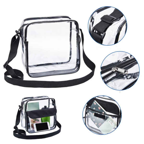 Large Capacity Transparent Shoulder Bag
