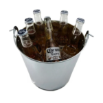 Ice bucket and Beer. Wine barrel