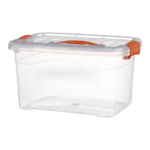 Clear Storage Latch Bins