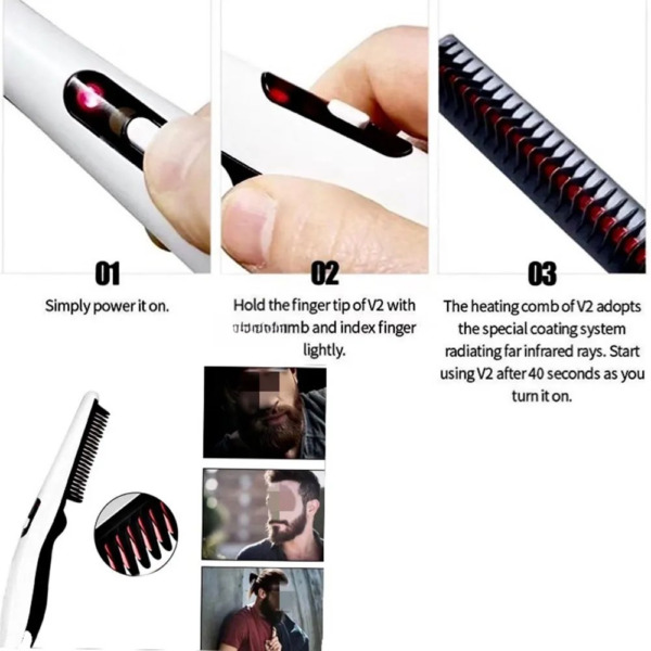 Beard Straightener Comb