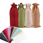 Linen Wine Bag