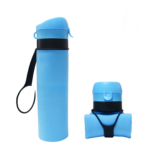 600ML Collapsible Silicone Water Bottle