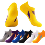Men's Mesh Ventilating Shock-absorbing Sports No-Show Socks