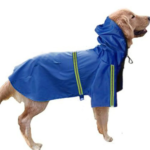 Dog Raincoat With Reflective Strip