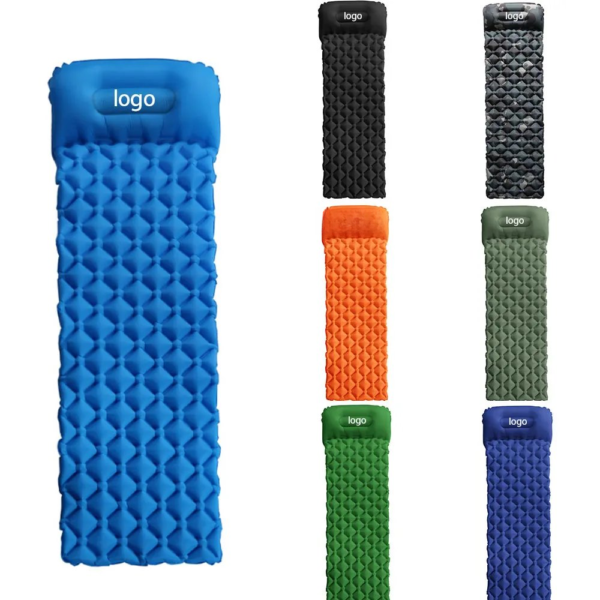 Portable TPU Inflatable Mat Camping Damp Proof Mat