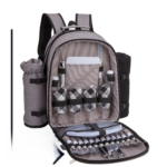 Thermal Insulation and Cold Insulation with Tableware Picnic Backpack