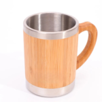 Bamboo Cup For Office And Leisure