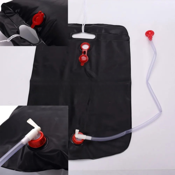 Shower water bag