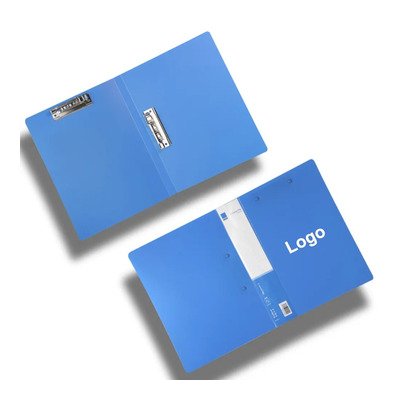 Double Strong Clips File Folder